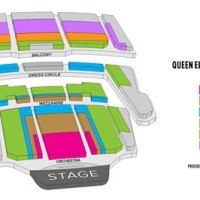 Queen Elizabeth Theatre Vancouver Detailed Seating Chart