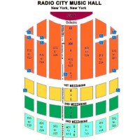 Radio City Seating Chart Orchestra 7
