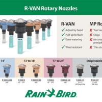 Rain Bird Rotary Nozzle Flow Chart