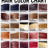 Redken Hair Dye Color Chart