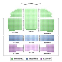 Richard Rogers Theater Seating Chart