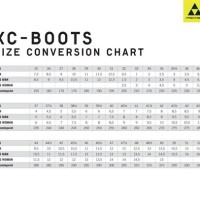 Rossignol Boot Size Conversion Chart