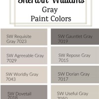 Shades Of Grey Color Chart Sherwin Williams