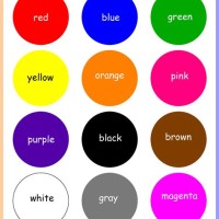 Simple Sheets Color Chart