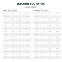 Skechers Shoe Size Chart In Inches Mens