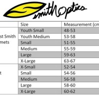 Smith Optics Bike Helmet Size Chart