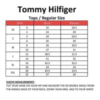 Tommy Hilfiger Size Chart Mens Jackets