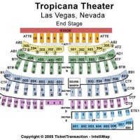 Tropicana Las Vegas Showroom Seating Chart