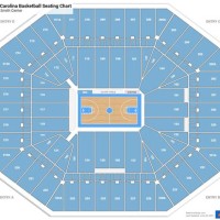Unc Basketball Arena Seating Chart