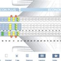 United Airlines Boeing 767 Jet Seating Chart