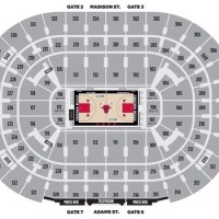 United Center Seating Chart Seat Numbers