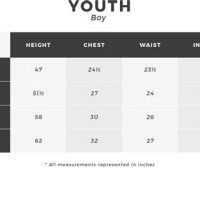 Us Divers Youth Size Chart
