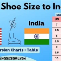 Women Shoe Size Chart India