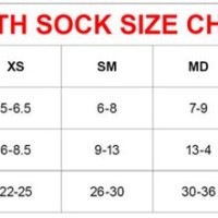 Youth Sock Size Chart