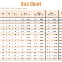 Ys Dress Size Chart